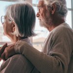 two seniors navigating spousal caregiving